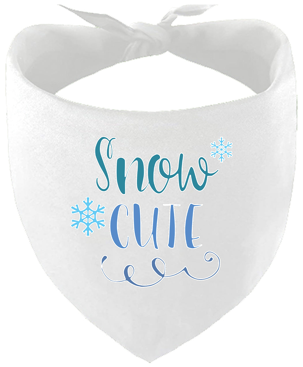 Snow Cute Pet Bandana