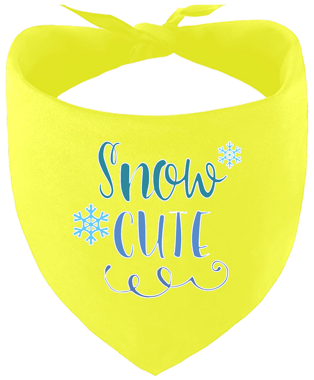 Snow Cute Pet Bandana