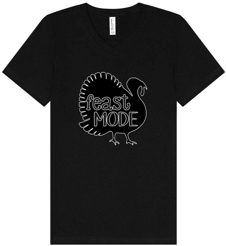 Feast Mode Unisex V-Neck Shirt