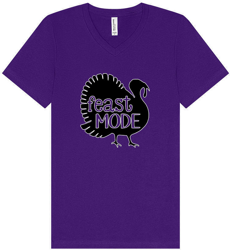 Feast Mode Unisex V-Neck Shirt