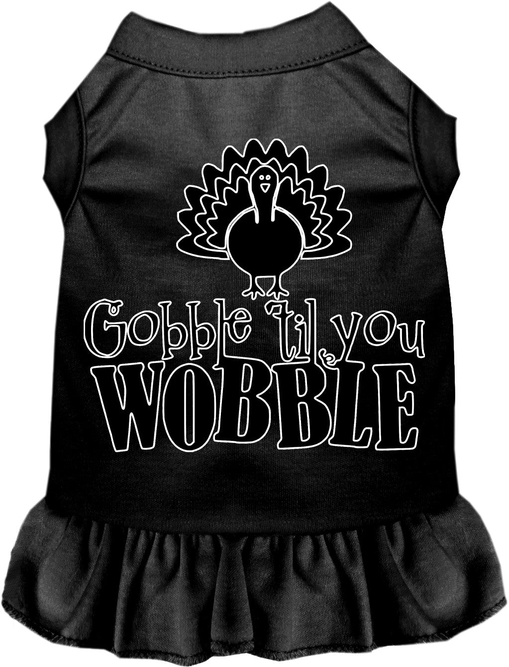 Gobble Til Ya Wobble Pet Dress