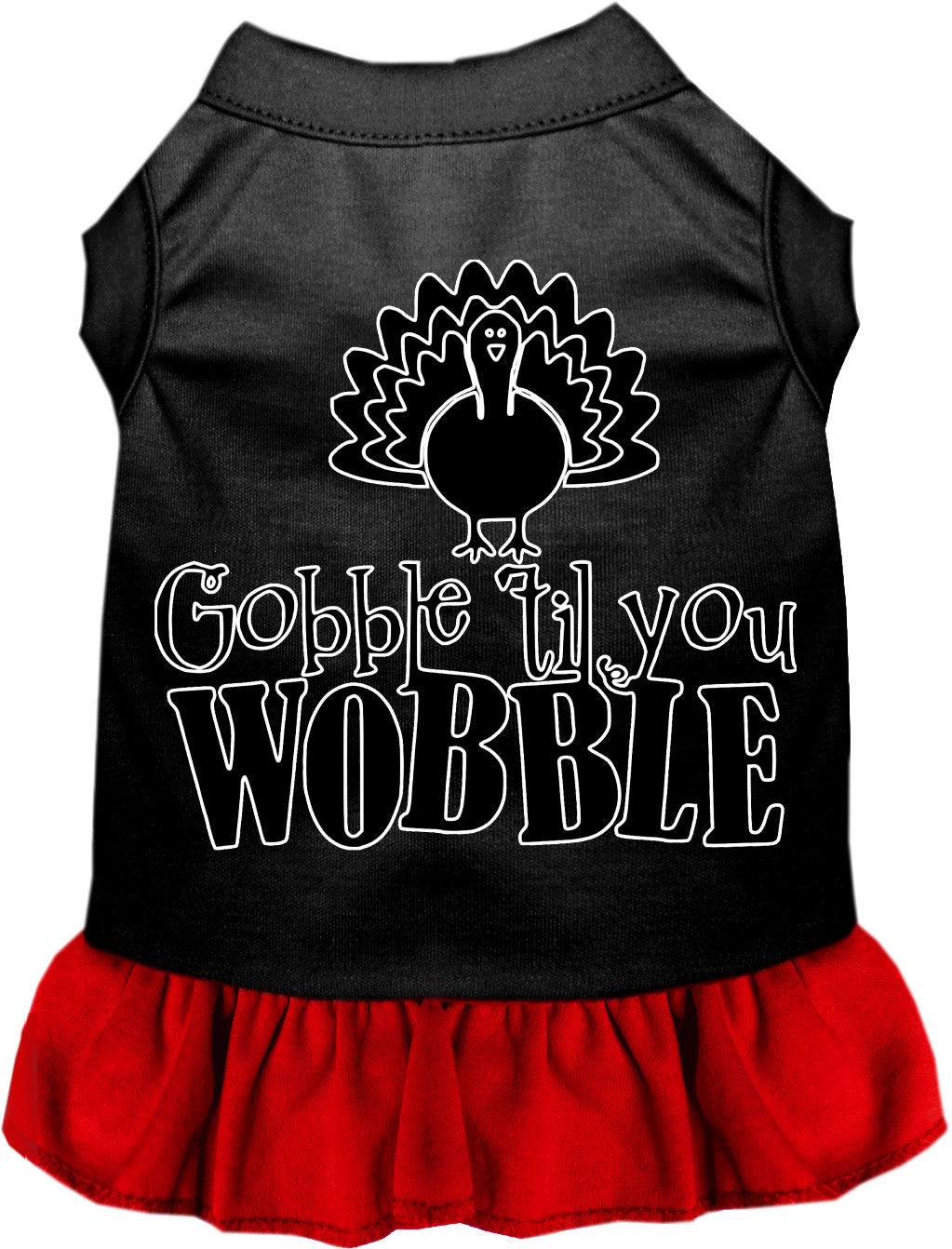 Gobble Til Ya Wobble Pet Dress