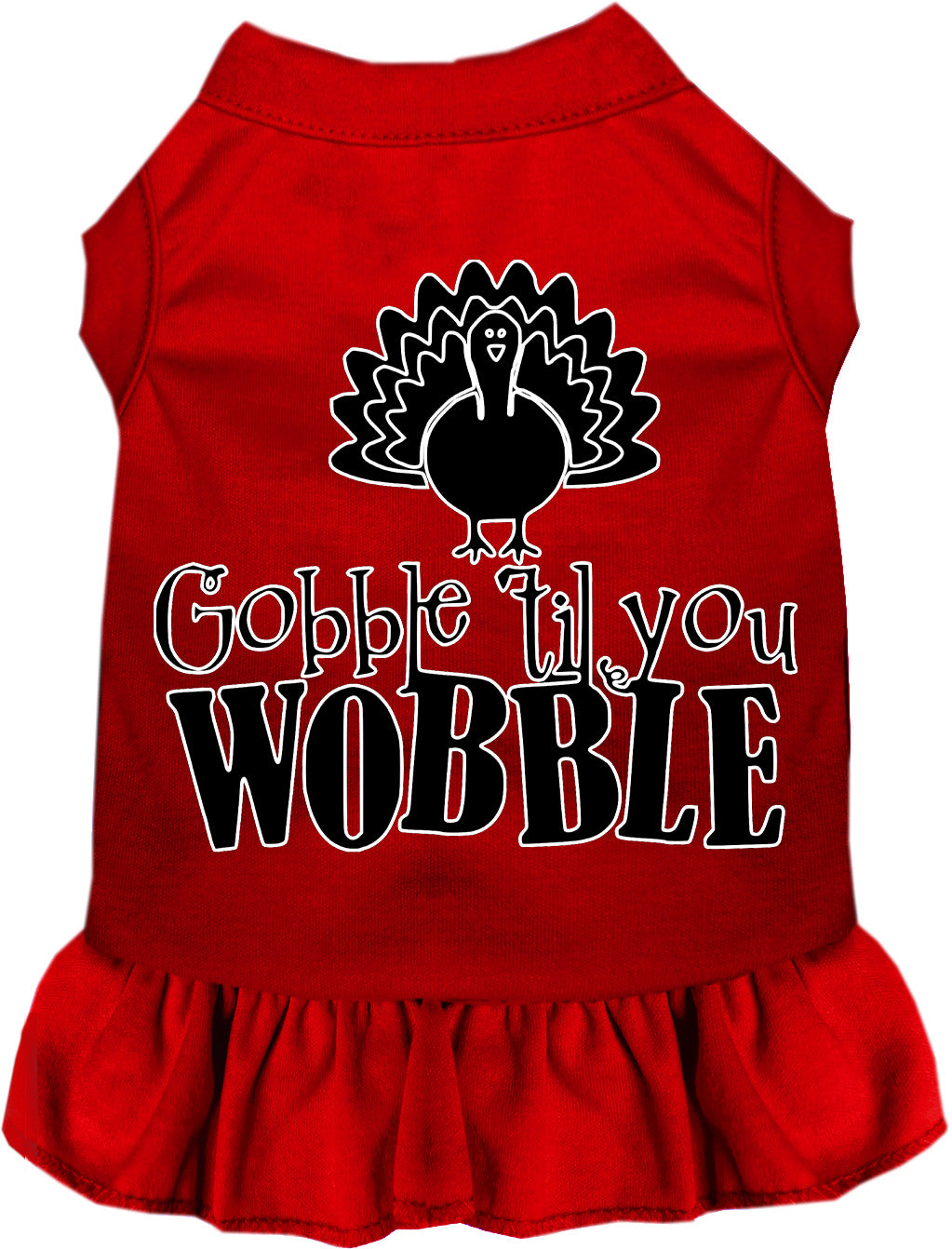 Gobble Til Ya Wobble Pet Dress