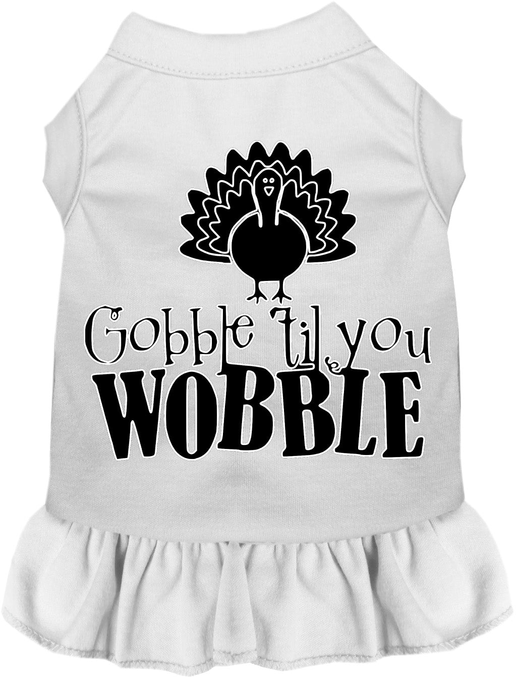 Gobble Til Ya Wobble Pet Dress