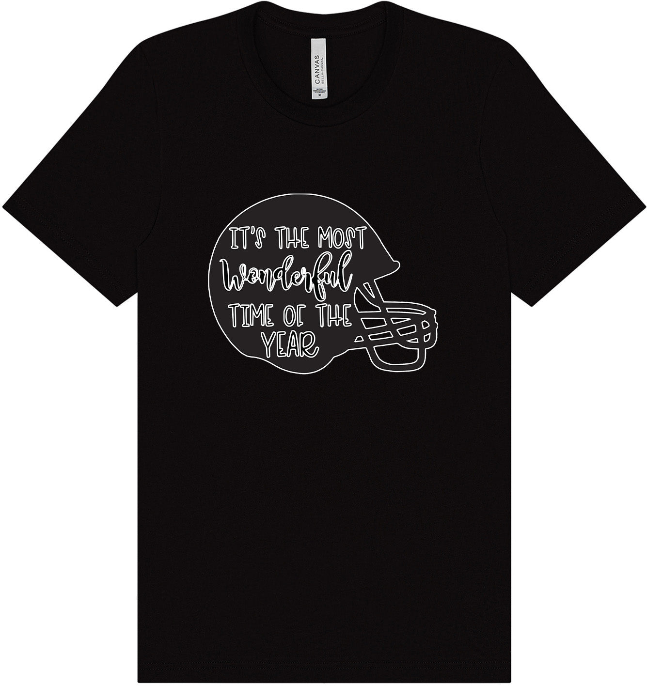 It's The Most Wonderful Time Of The Year (Football) Adult Bella Canvas Shirt