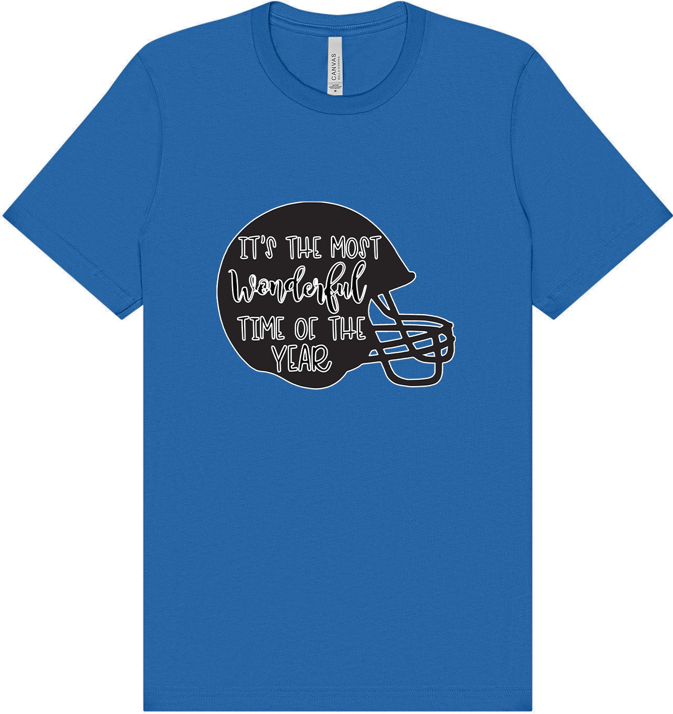 It's The Most Wonderful Time Of The Year (Football) Adult Bella Canvas Shirt