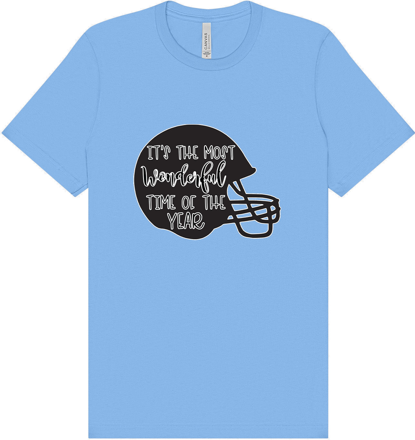 It's The Most Wonderful Time Of The Year (Football) Adult Bella Canvas Shirt