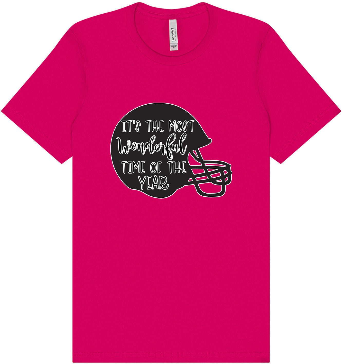 It's The Most Wonderful Time Of The Year (Football) Adult Bella Canvas Shirt