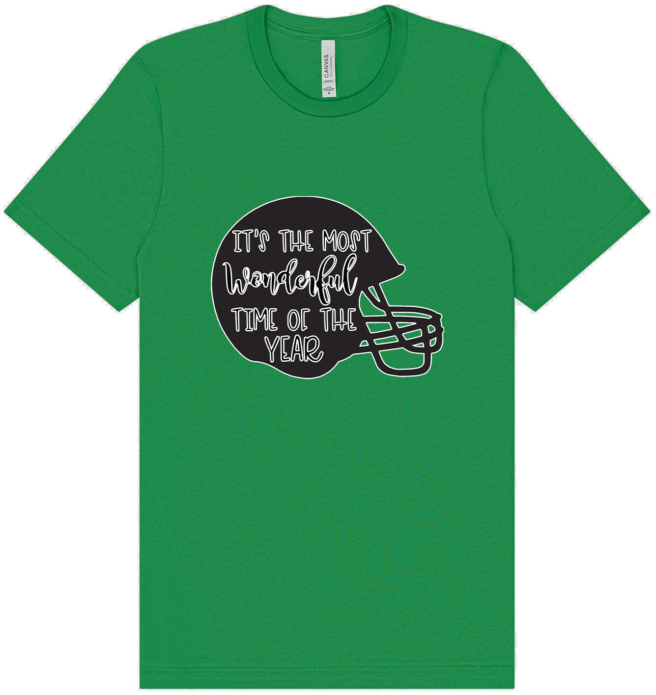 It's The Most Wonderful Time Of The Year (Football) Adult Bella Canvas Shirt