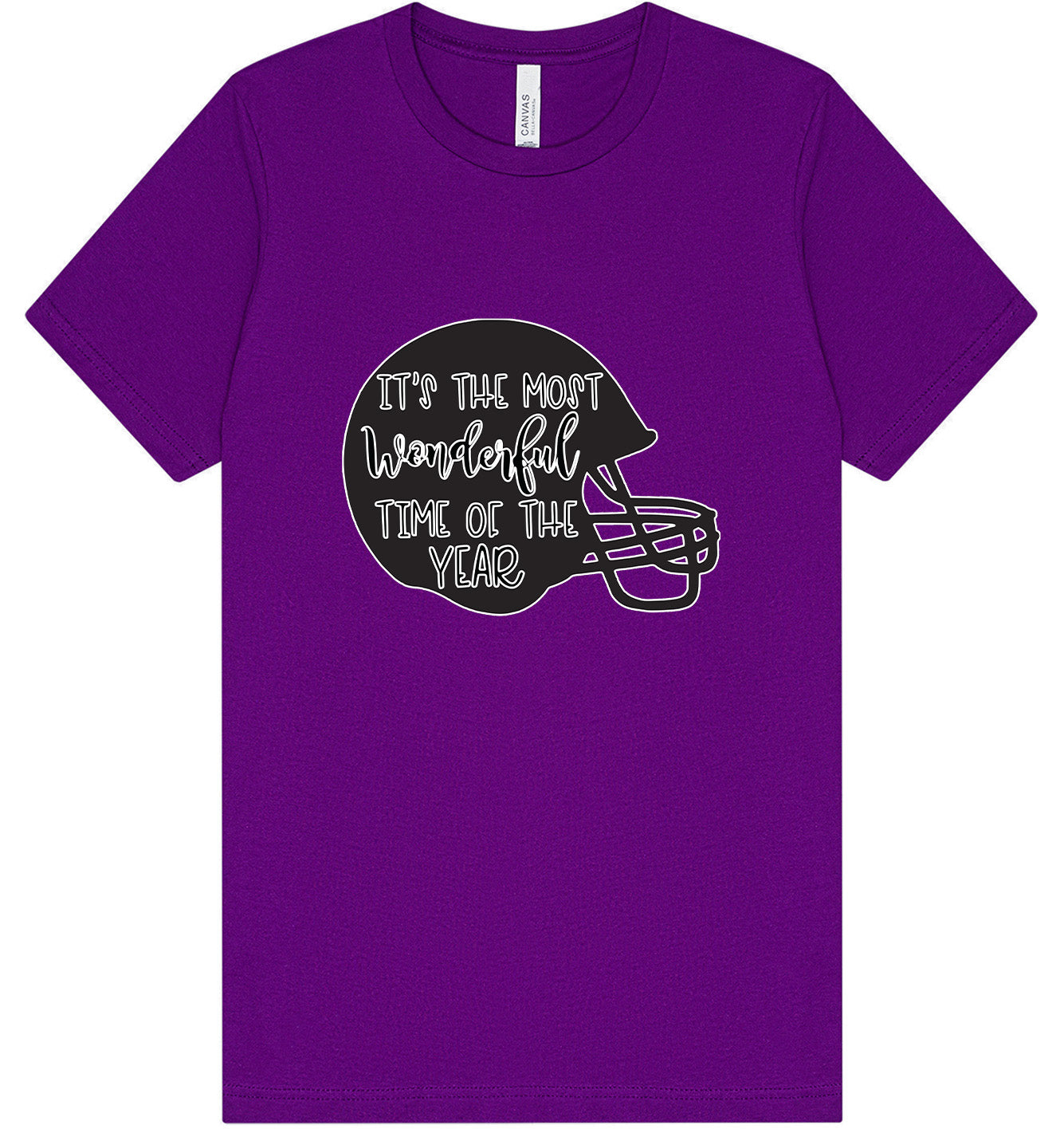 It's The Most Wonderful Time Of The Year (Football) Adult Bella Canvas Shirt