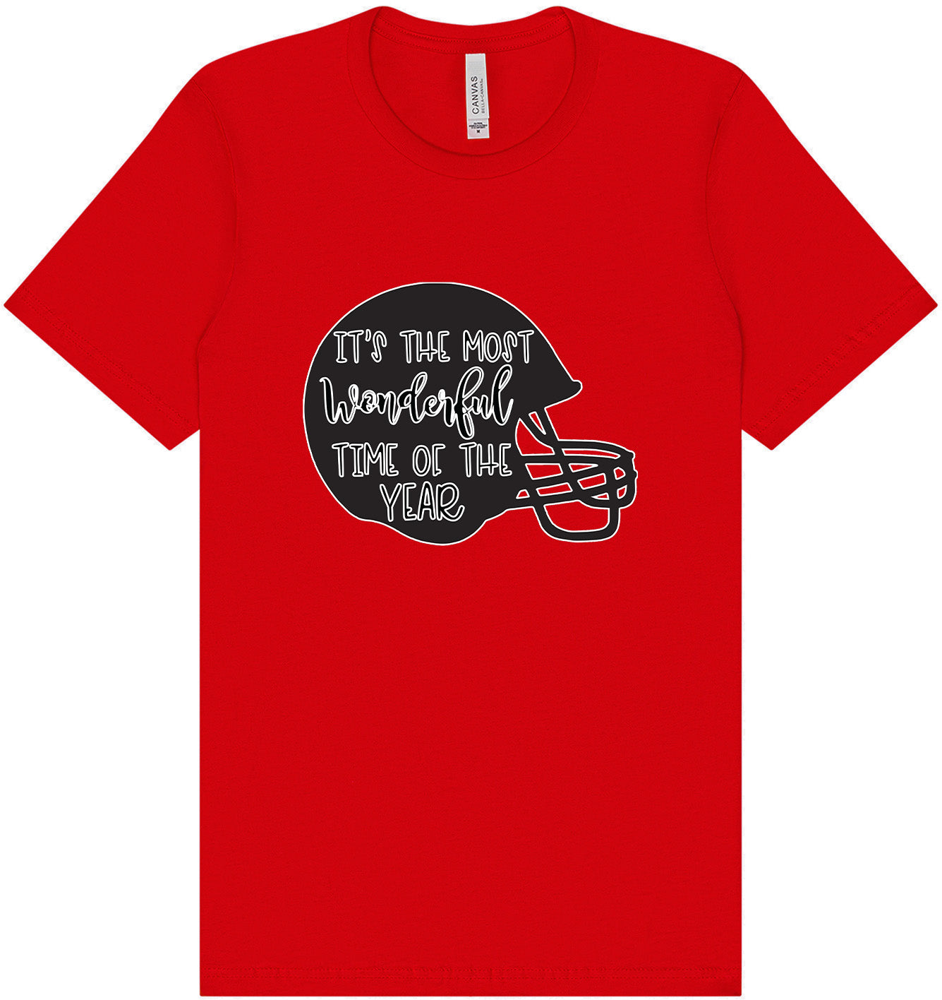 It's The Most Wonderful Time Of The Year (Football) Adult Bella Canvas Shirt