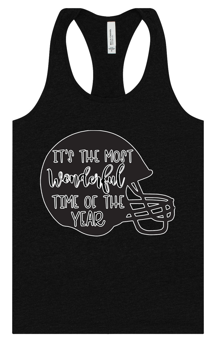 It's The Most Wonderful Time Of The Year (Football) Women's Racerback Tank