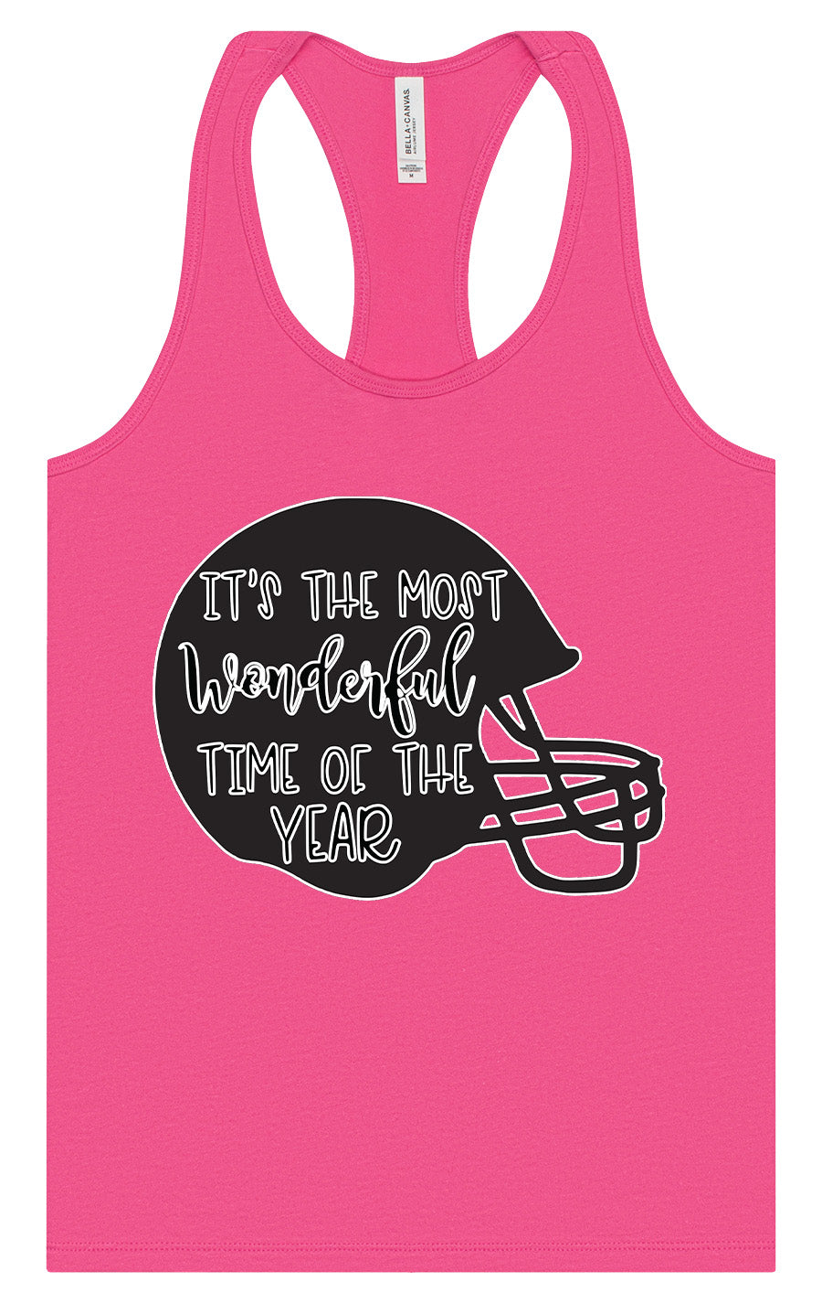 It's The Most Wonderful Time Of The Year (Football) Women's Racerback Tank