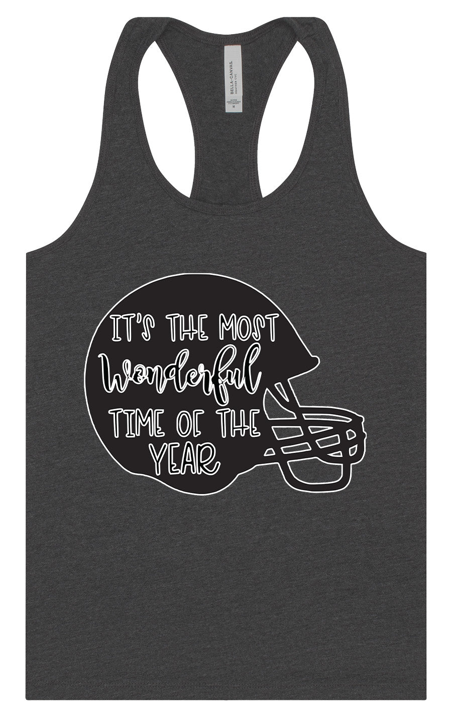 It's The Most Wonderful Time Of The Year (Football) Women's Racerback Tank