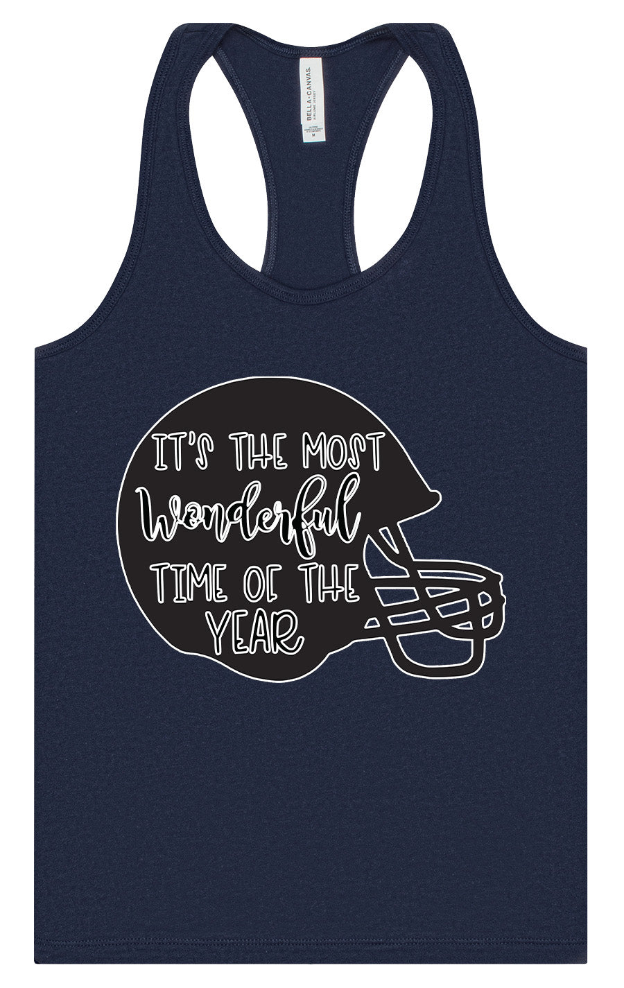 It's The Most Wonderful Time Of The Year (Football) Women's Racerback Tank