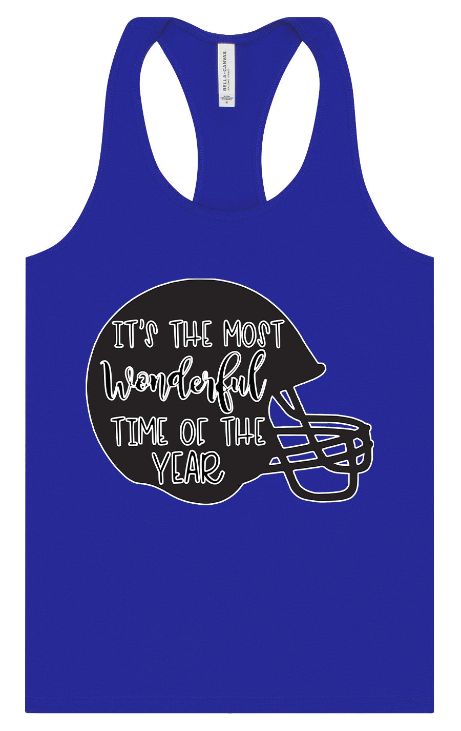 It's The Most Wonderful Time Of The Year (Football) Women's Racerback Tank