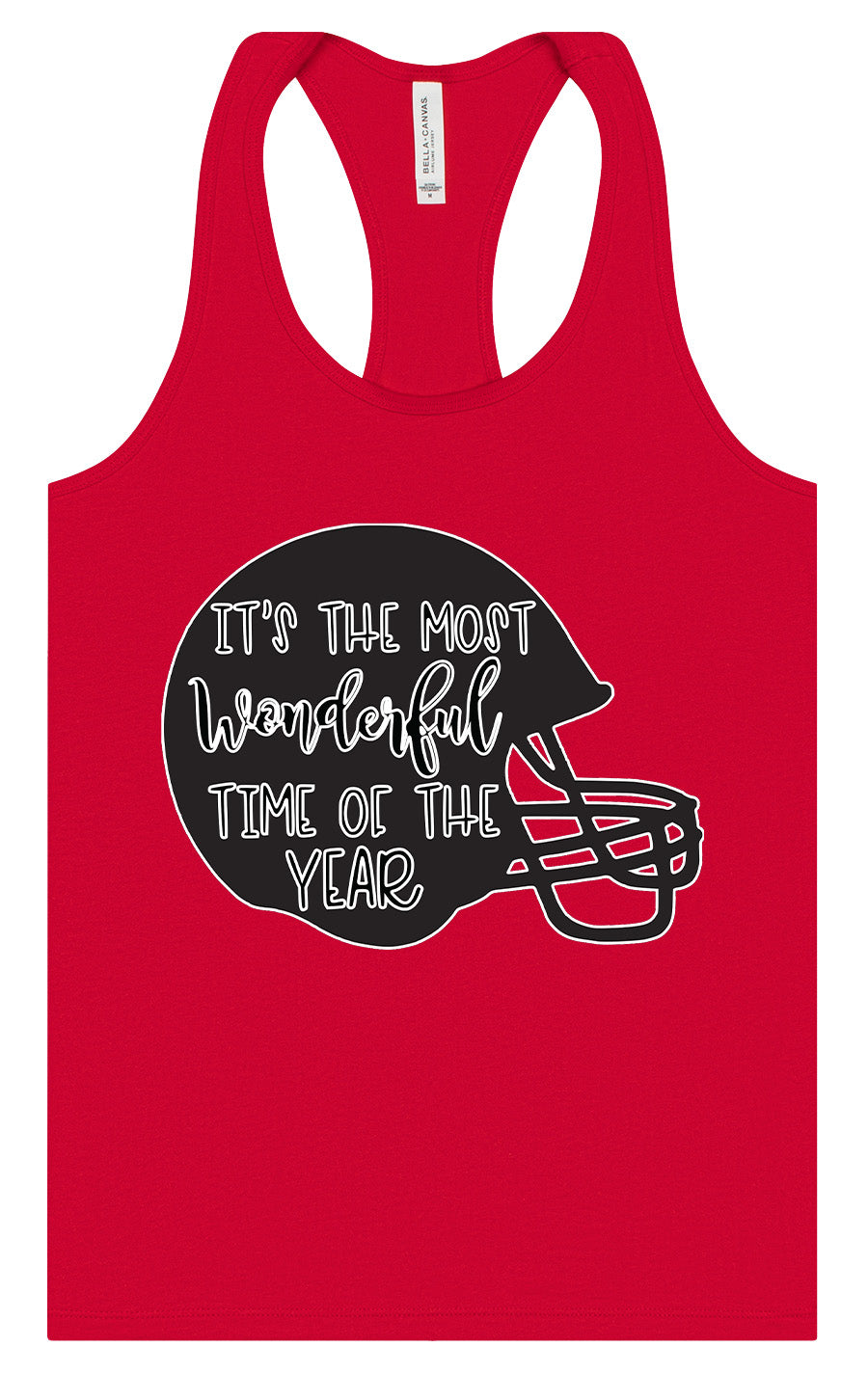 It's The Most Wonderful Time Of The Year (Football) Women's Racerback Tank
