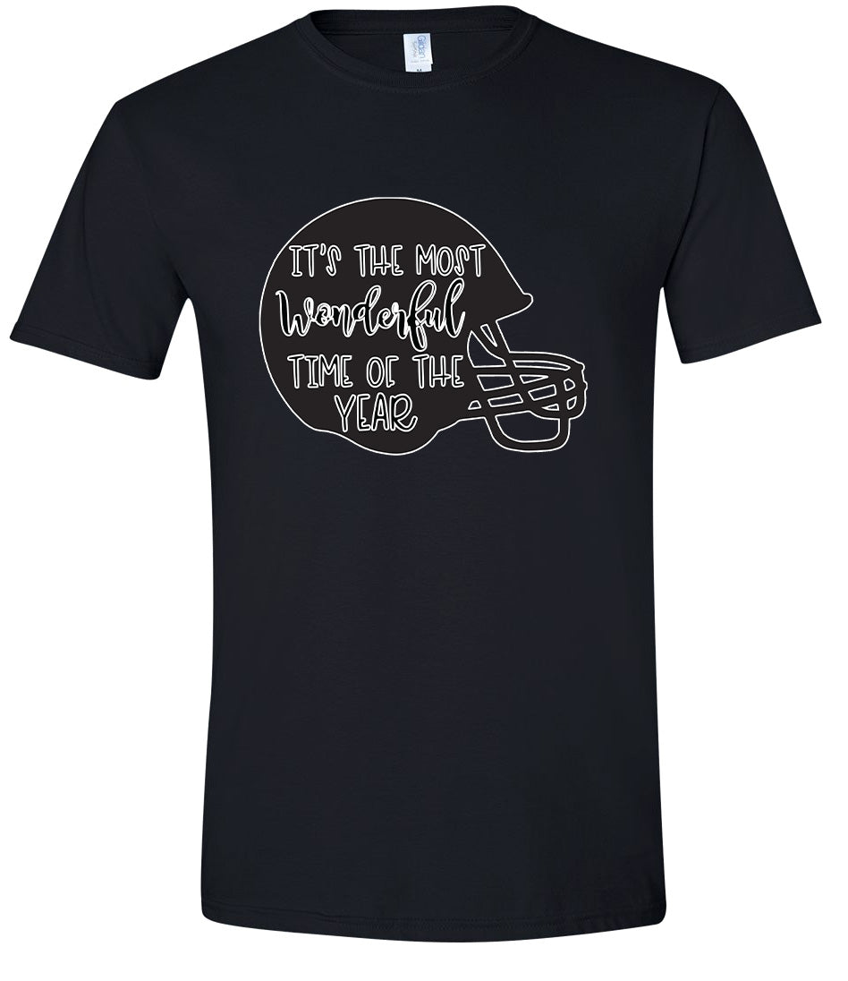 It's The Most Wonderful Time Of The Year (Football) Adult Gildan Soft Shirt