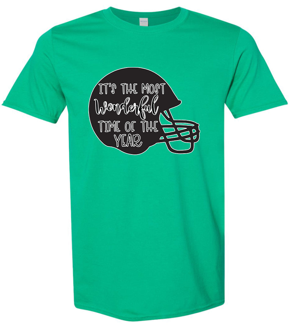 It's The Most Wonderful Time Of The Year (Football) Adult Gildan Soft Shirt