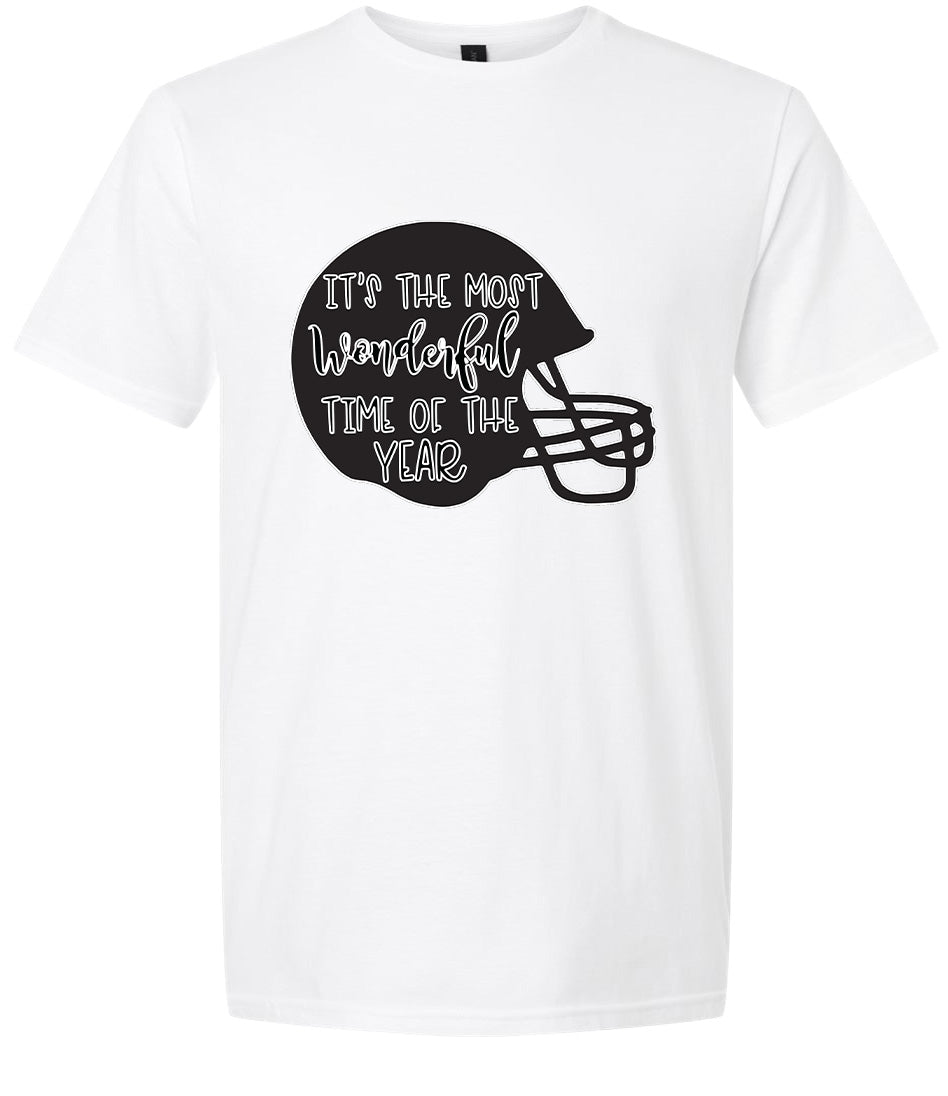 It's The Most Wonderful Time Of The Year (Football) Adult Gildan Soft Shirt