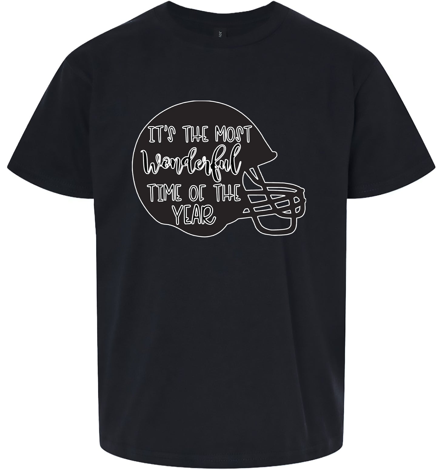 It's The Most Wonderful Time Of The Year (Football) Children's Gildan Soft Shirt