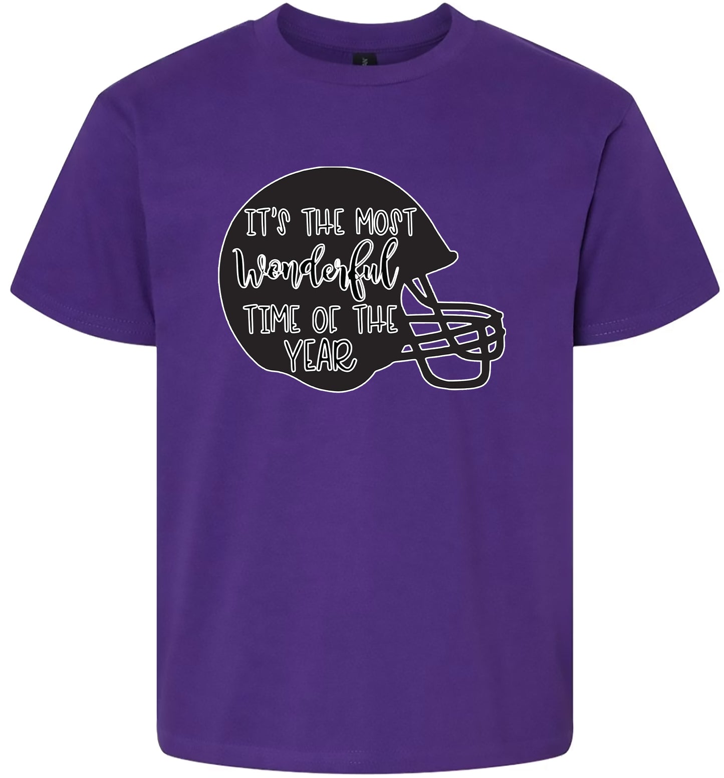 It's The Most Wonderful Time Of The Year (Football) Children's Gildan Soft Shirt