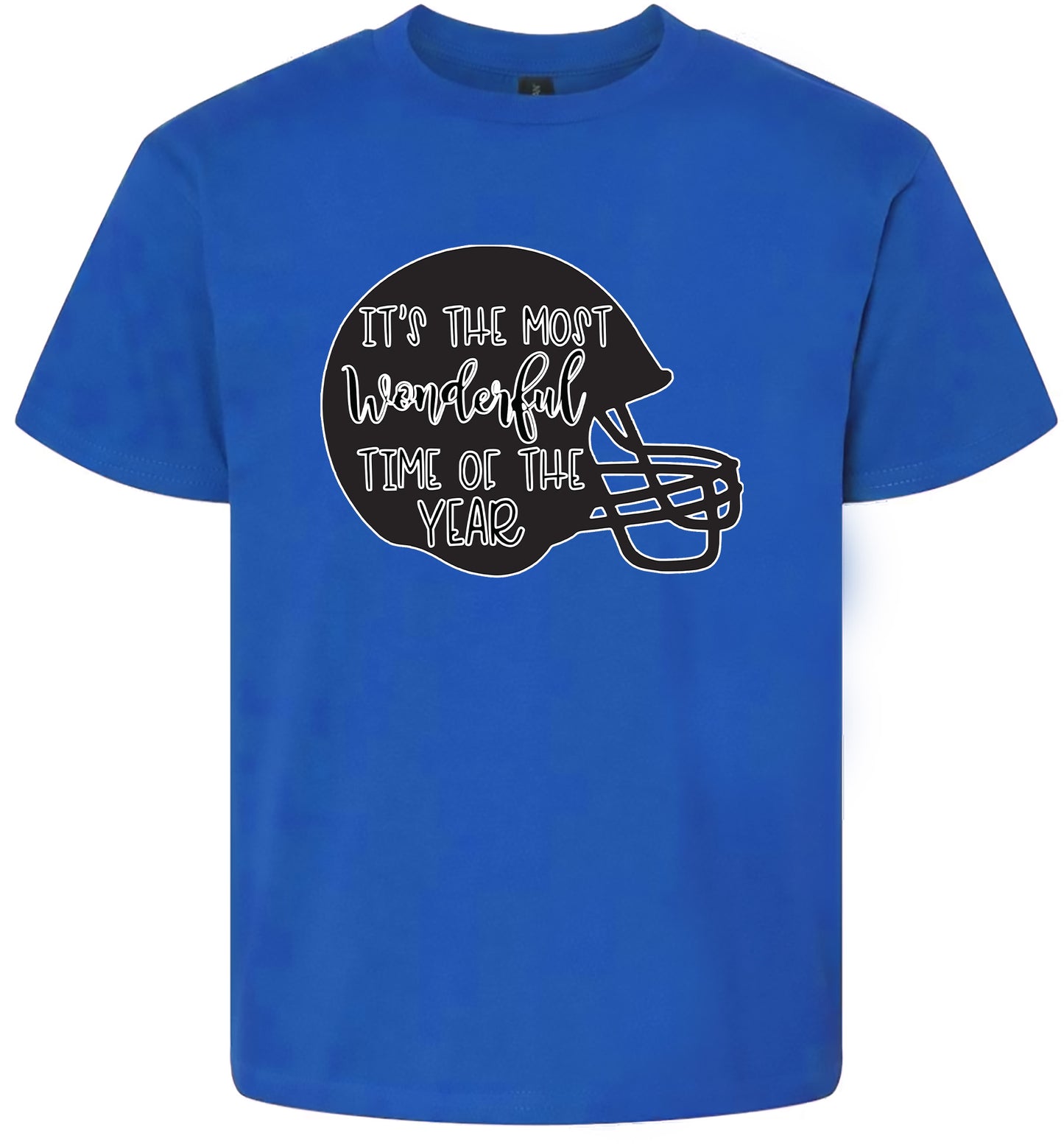 It's The Most Wonderful Time Of The Year (Football) Children's Gildan Soft Shirt
