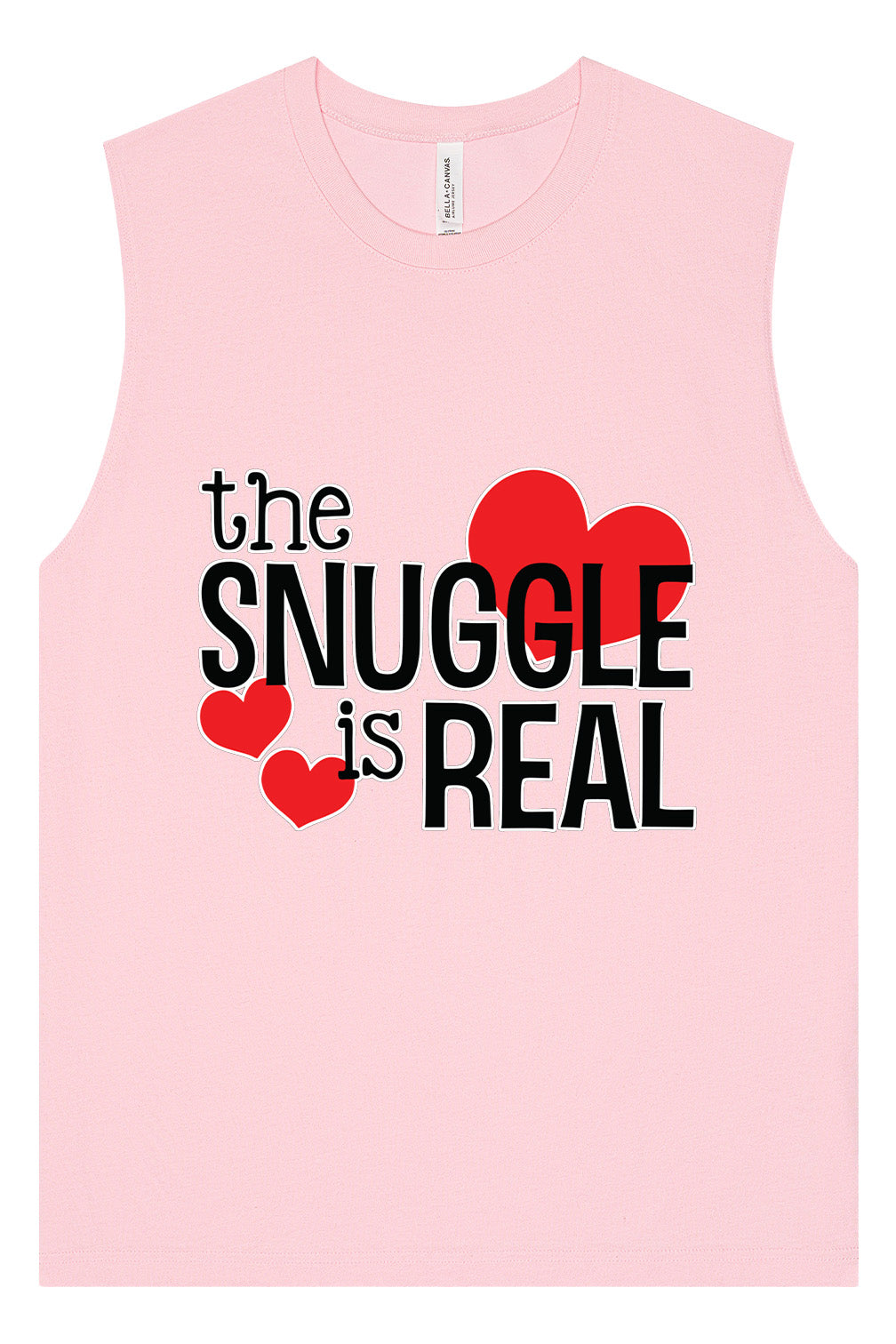 The Snuggle Is Real Muscle Tank