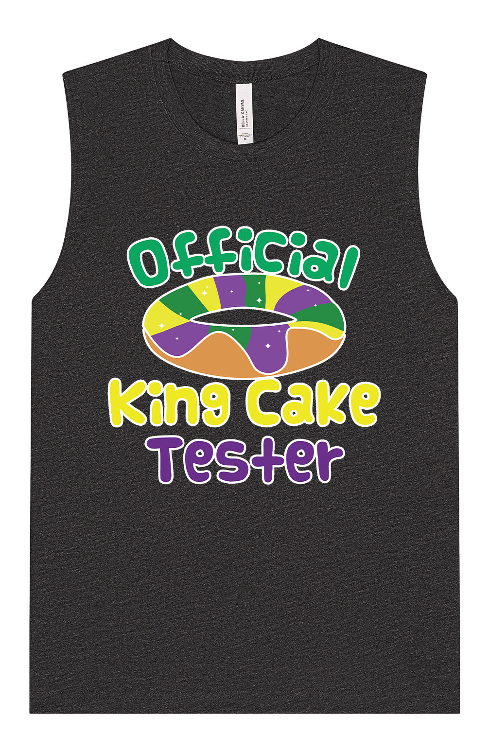 King Cake Tester Muscle Tank