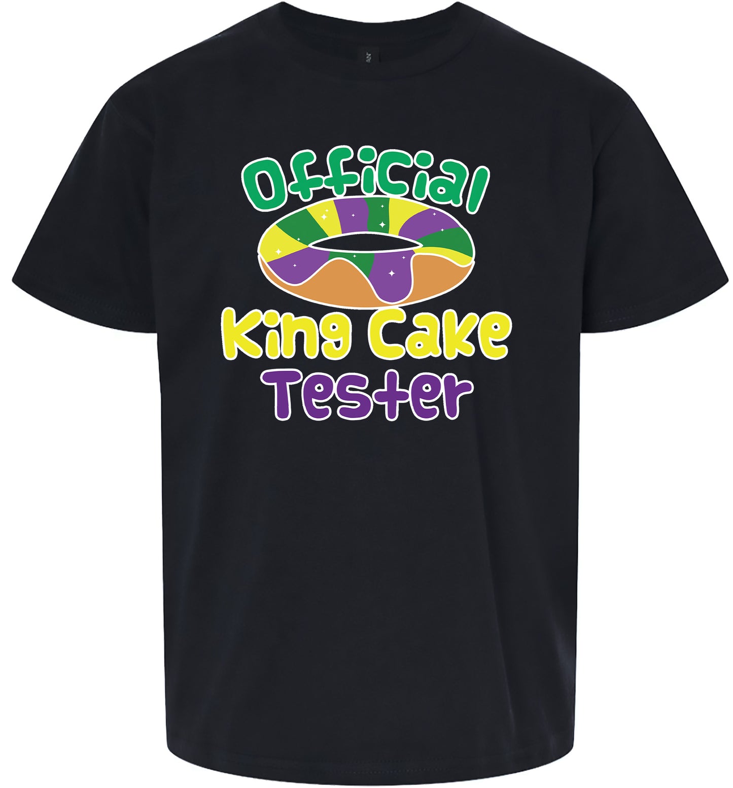 King Cake Tester Children's Gildan Soft Shirt