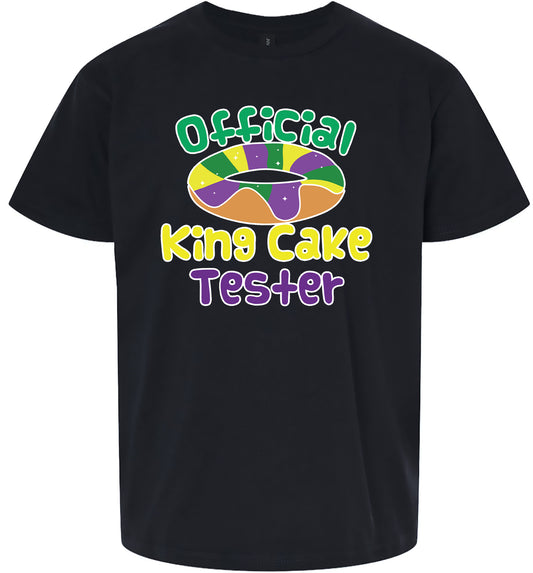 King Cake Tester Children's Gildan Soft Shirt