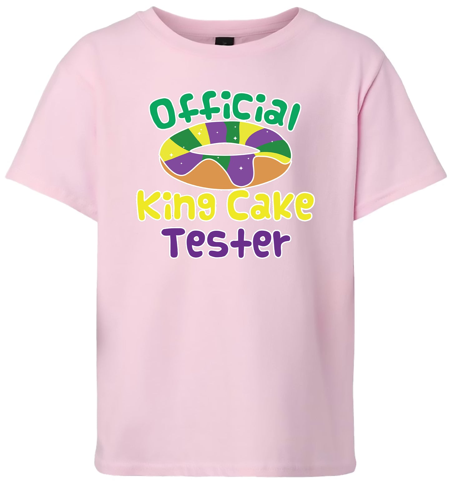 King Cake Tester Children's Gildan Soft Shirt