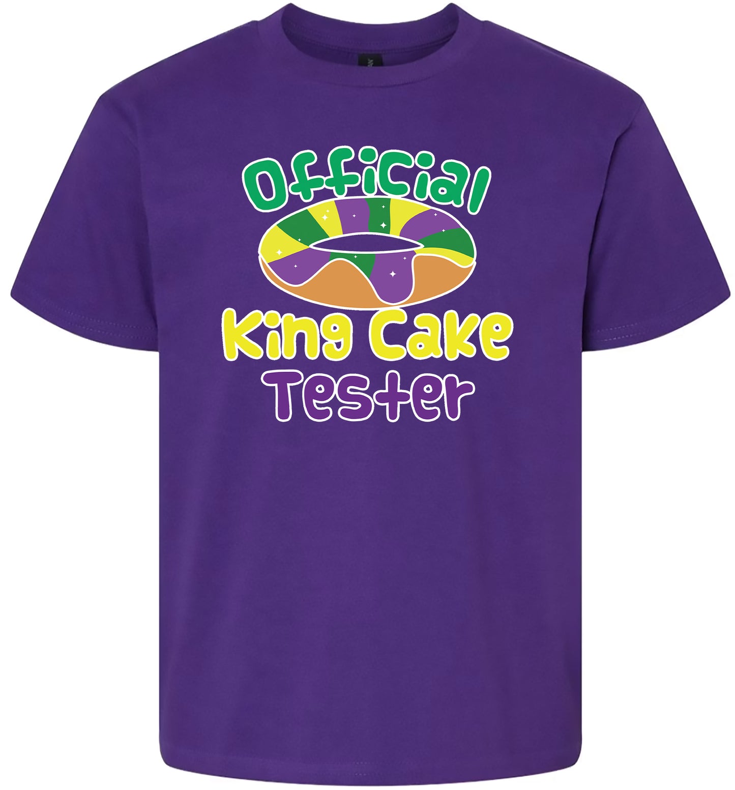 King Cake Tester Children's Gildan Soft Shirt