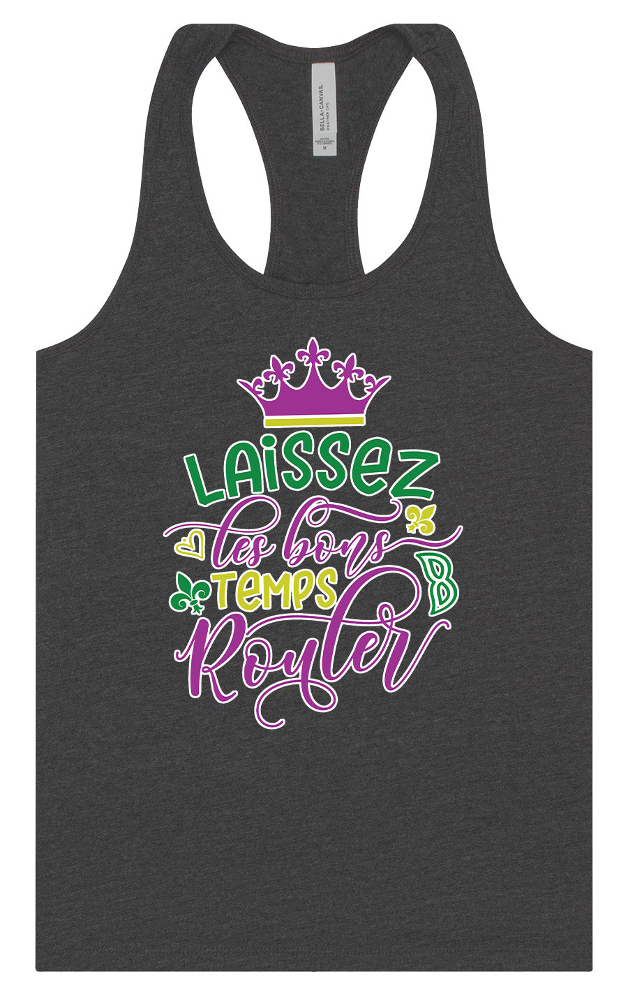 Laissez Les Bons Temps Rouler Women's Racerback Tank