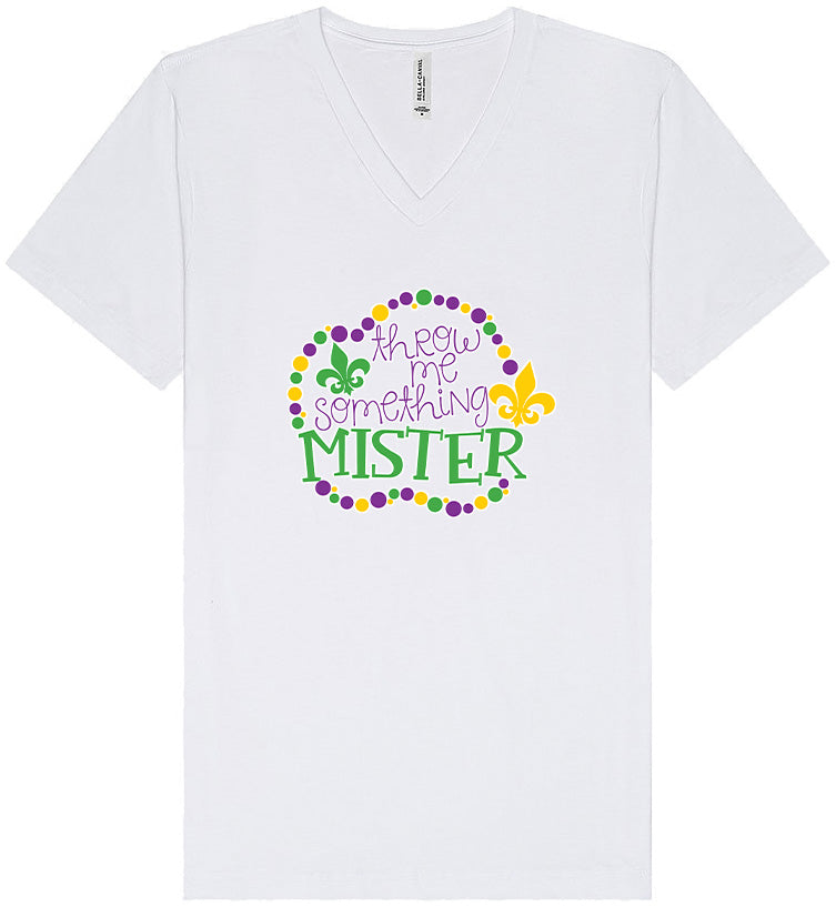 Throw Me Something Mister Unisex V-Neck Shirt