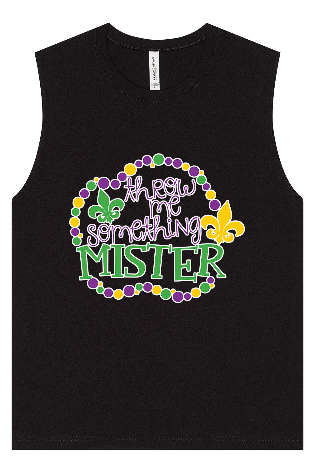 Throw Me Something Mister Muscle Tank