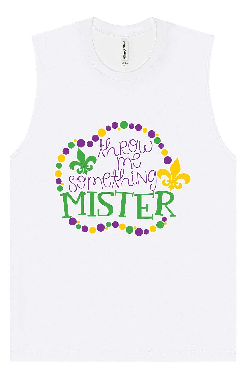 Throw Me Something Mister Muscle Tank