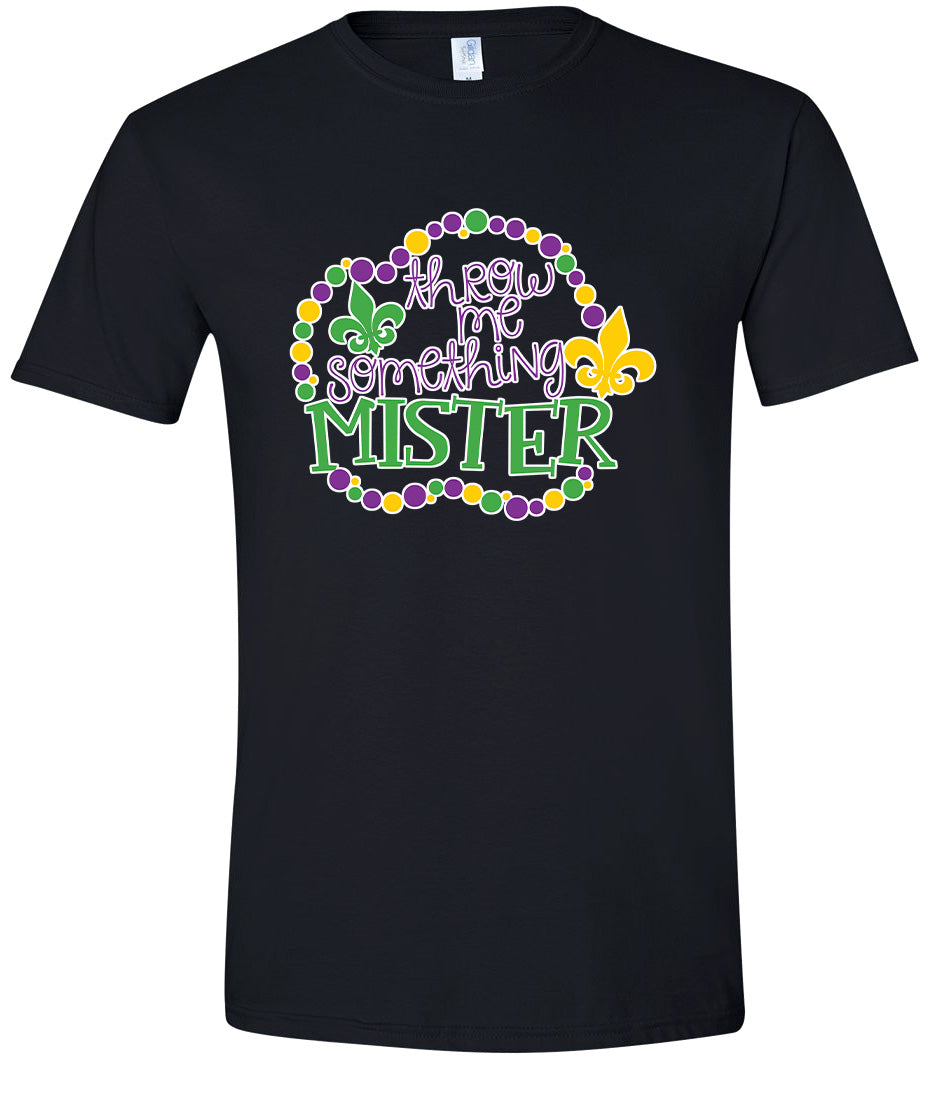 Throw Me Something Mister Adult Gildan Soft Shirt