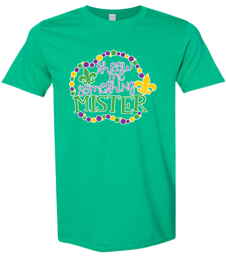 Throw Me Something Mister Adult Gildan Soft Shirt