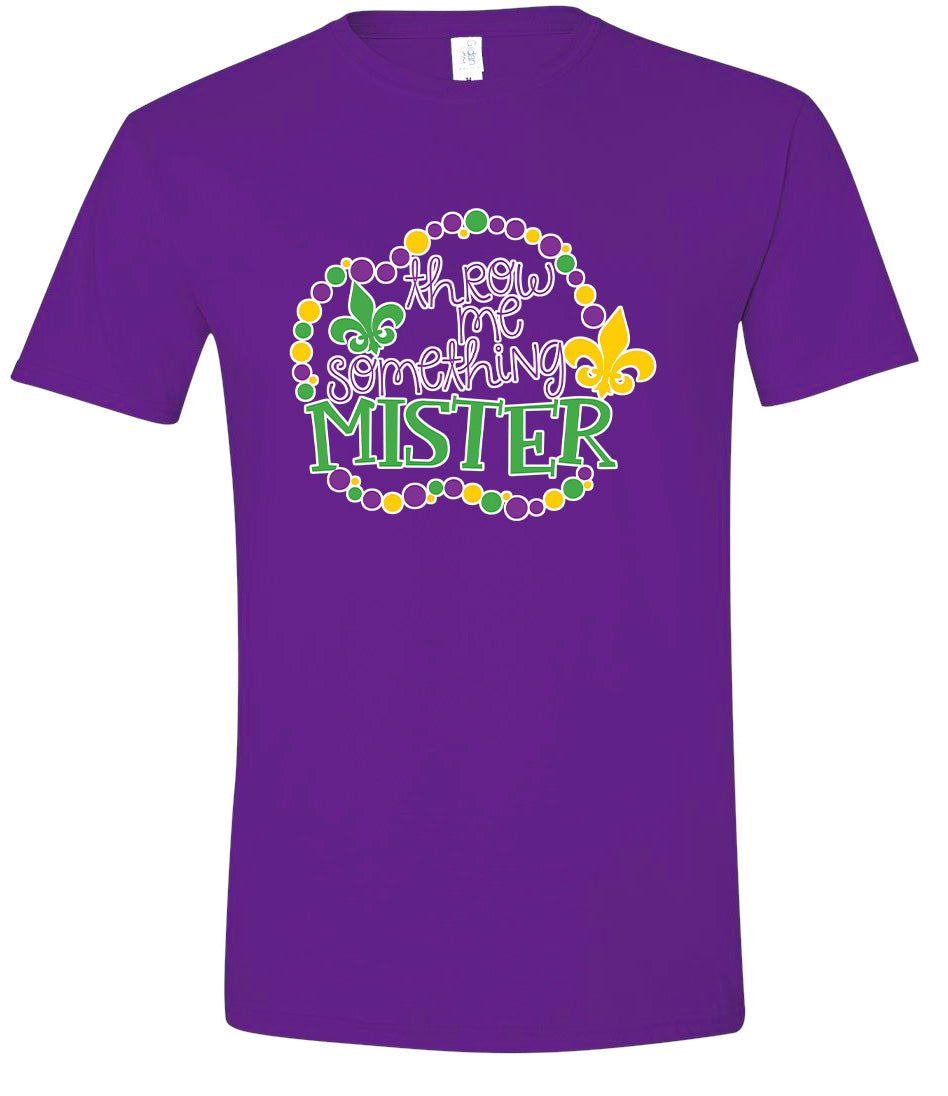 Throw Me Something Mister Adult Gildan Soft Shirt
