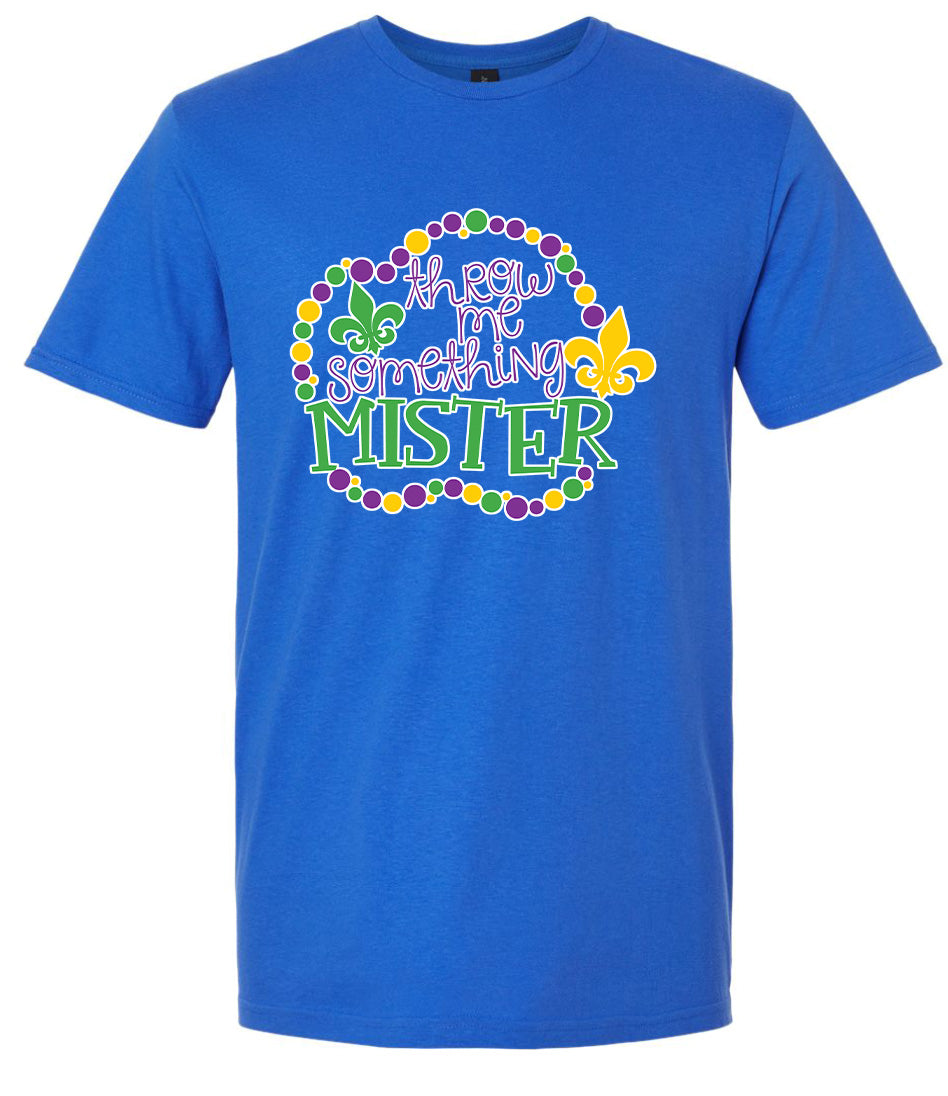 Throw Me Something Mister Adult Gildan Soft Shirt