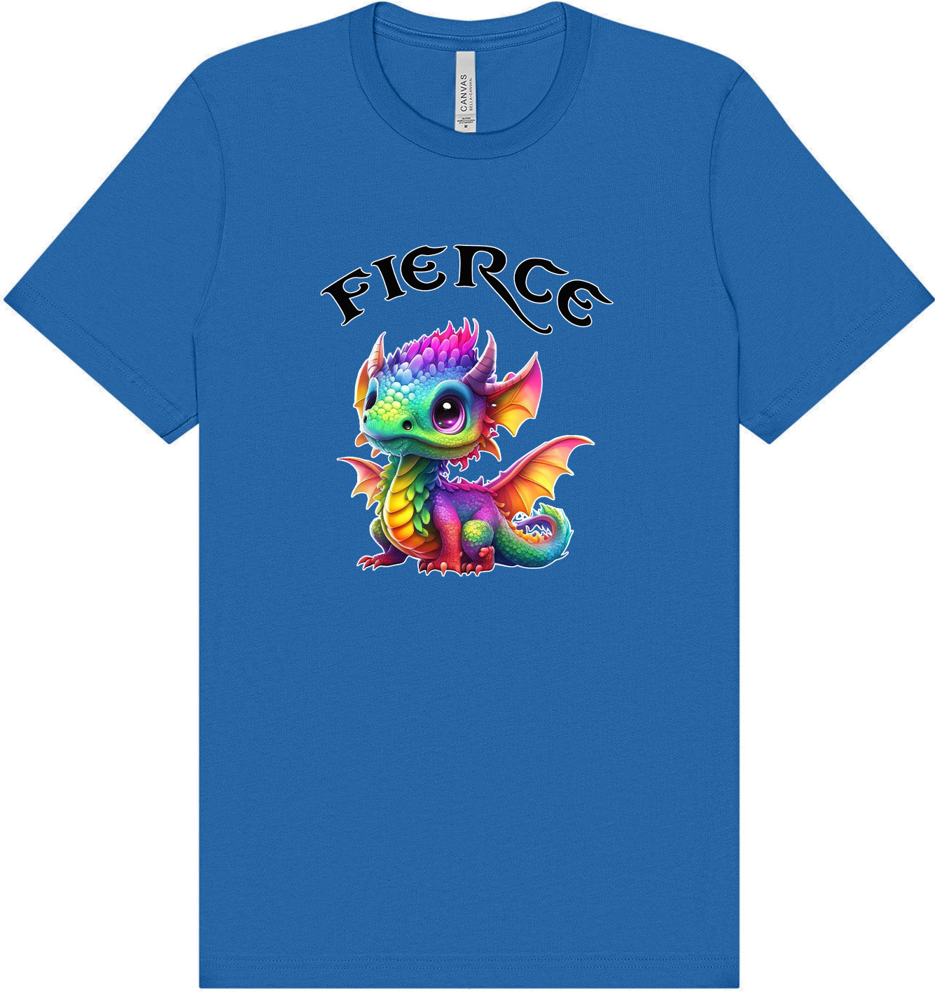 Fierce Dragon Adult Bella Canvas Shirt