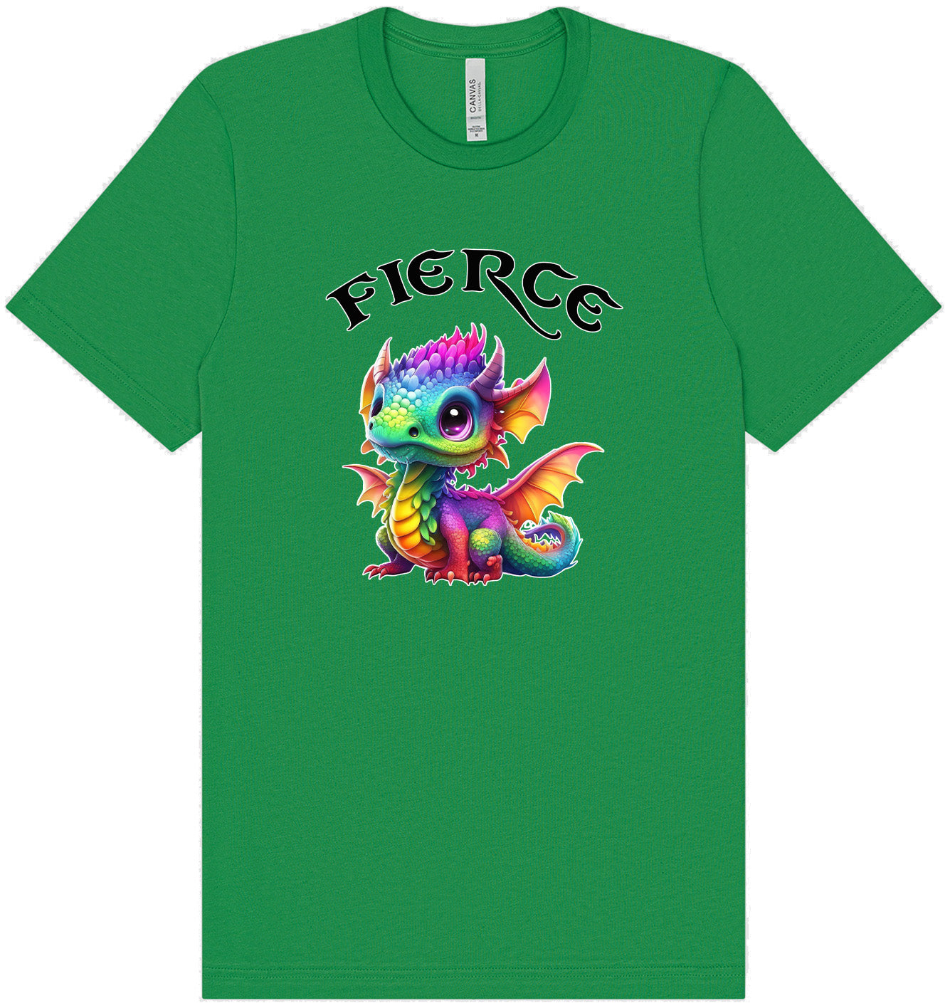 Fierce Dragon Adult Bella Canvas Shirt