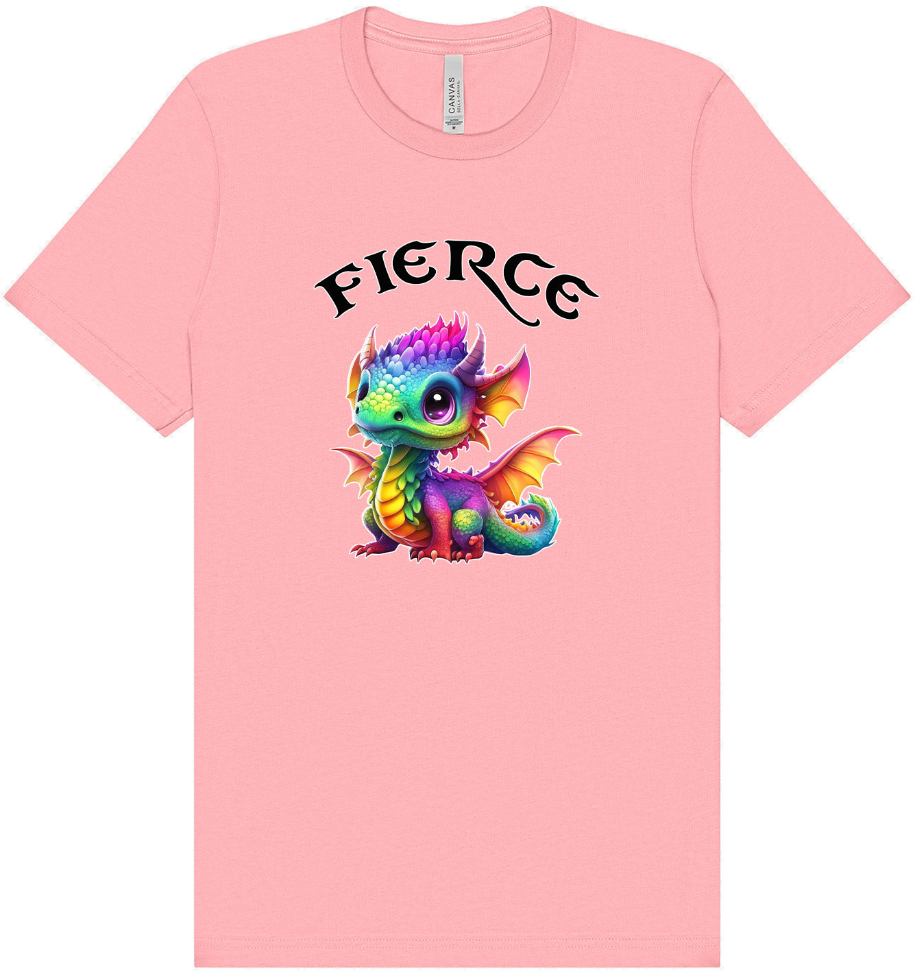 Fierce Dragon Adult Bella Canvas Shirt