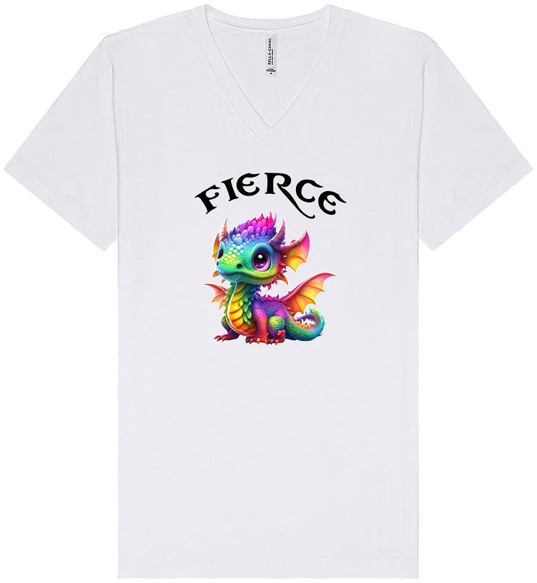 Fierce Dragon Unisex V-Neck Shirt