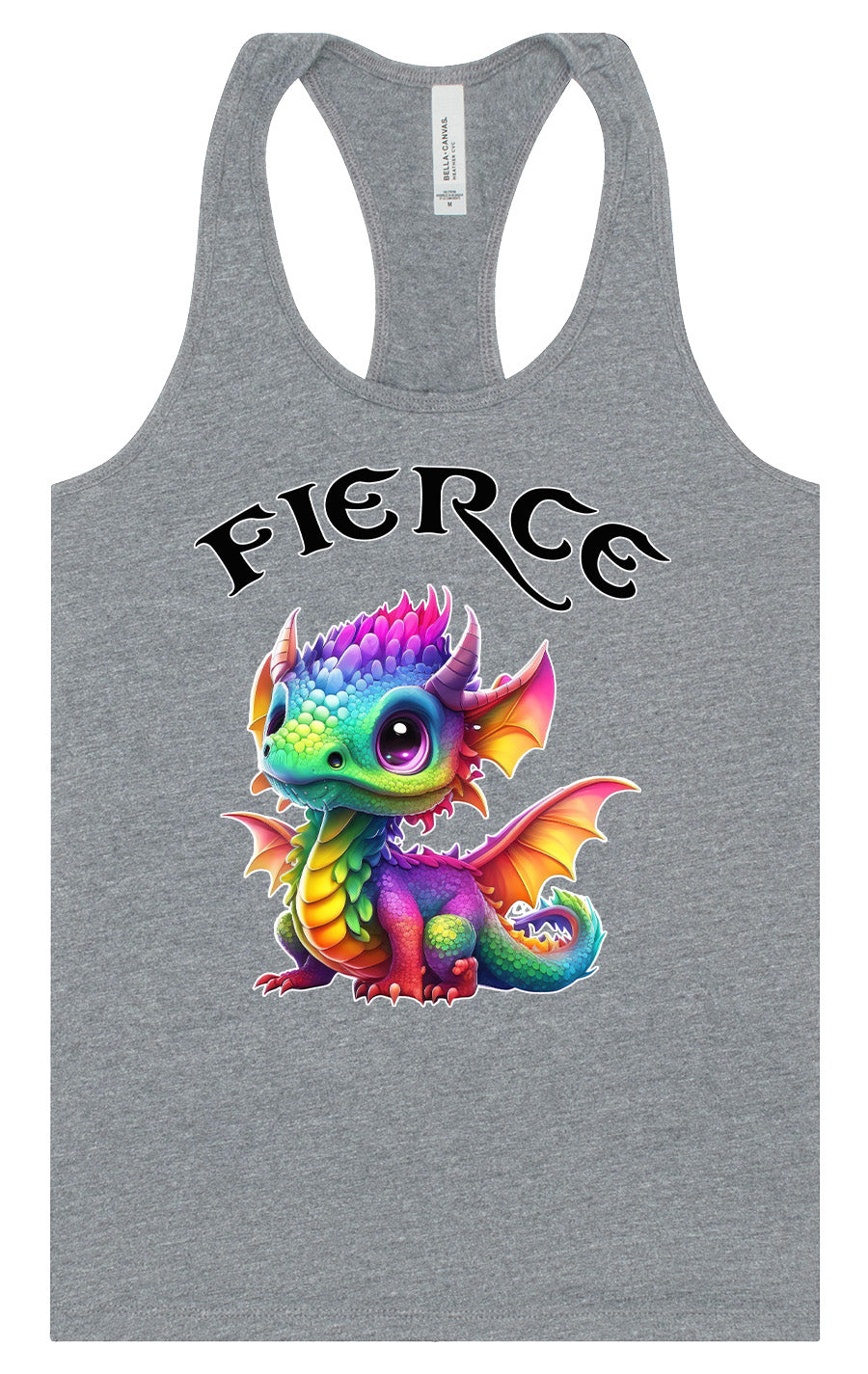 Fierce Dragon Women's Racerback Tank