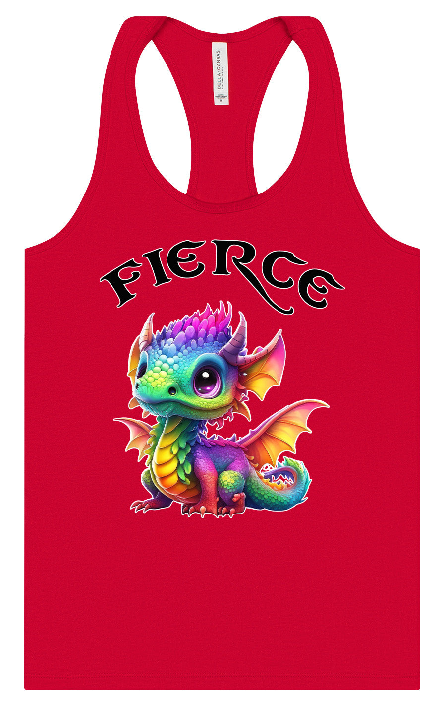 Fierce Dragon Women's Racerback Tank