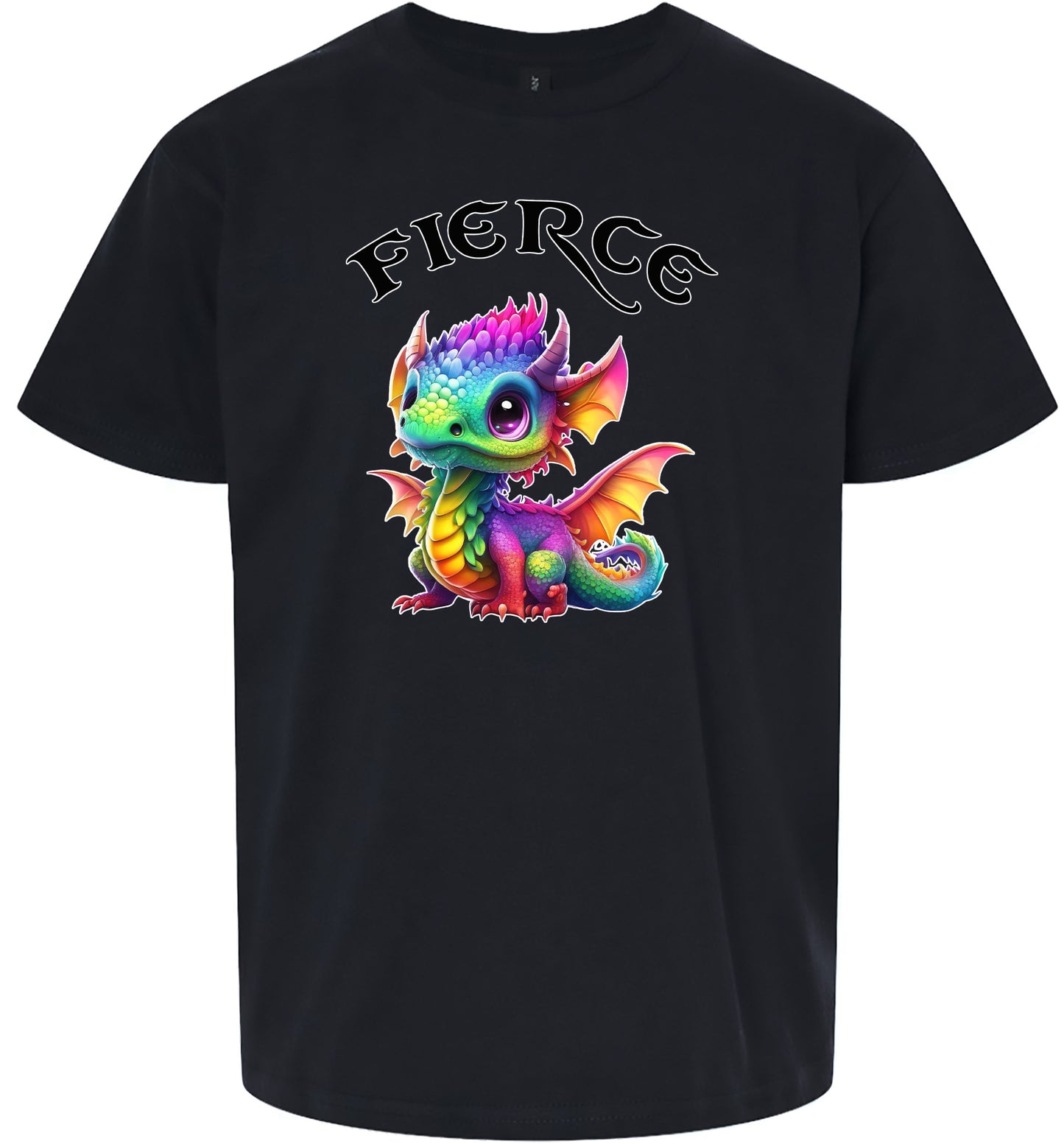 Fierce Dragon Children's Gildan Soft Shirt