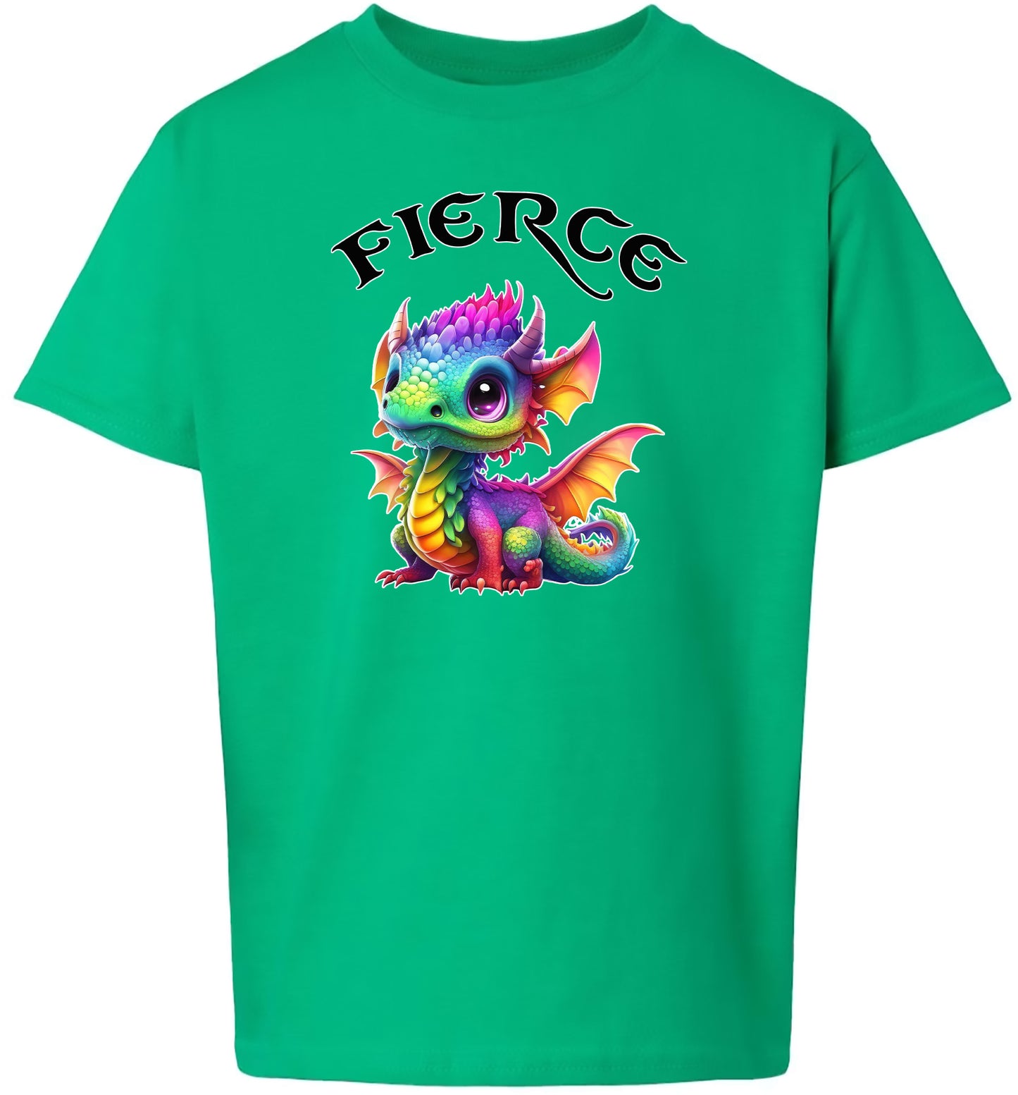 Fierce Dragon Children's Gildan Soft Shirt