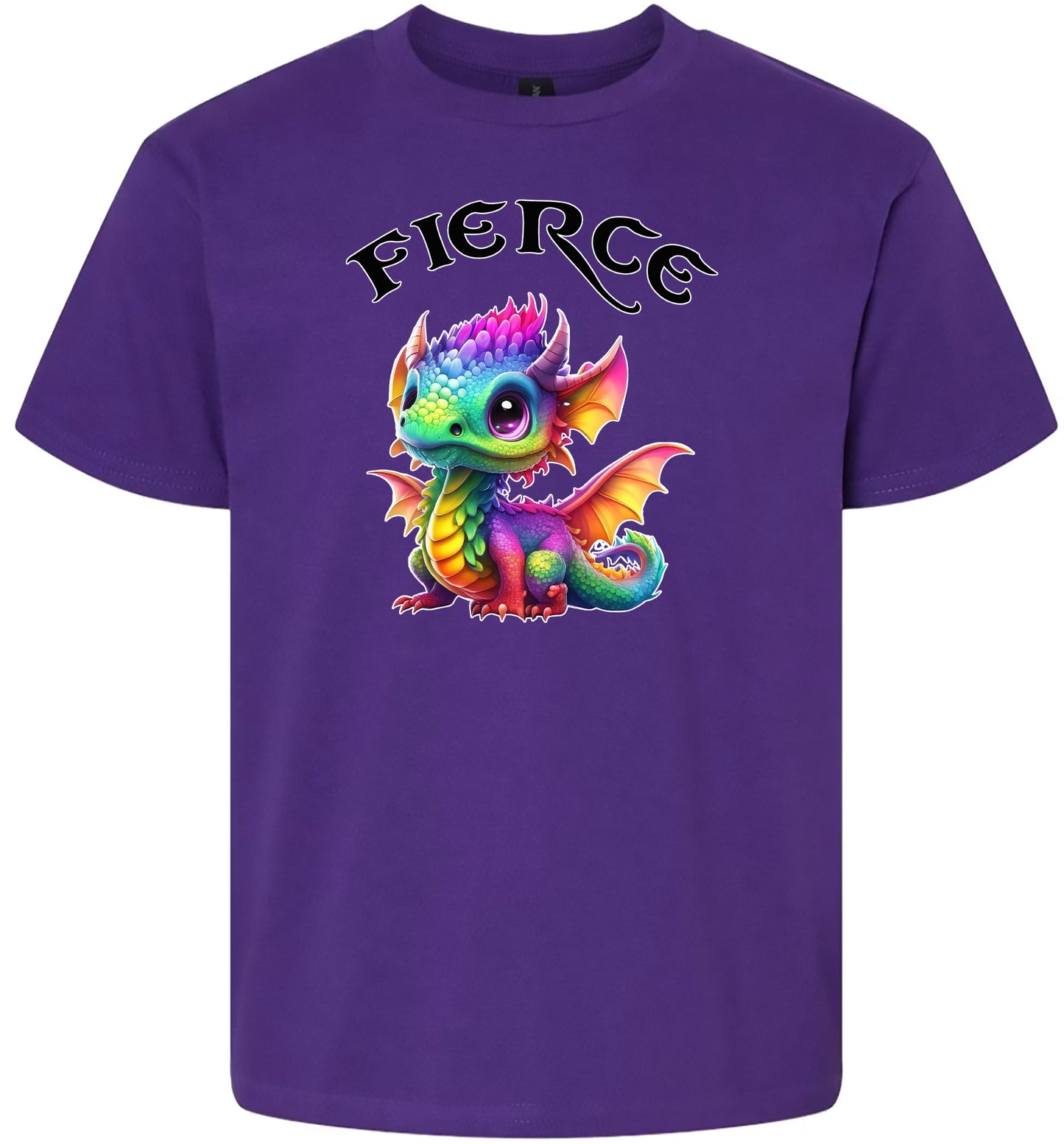 Fierce Dragon Children's Gildan Soft Shirt